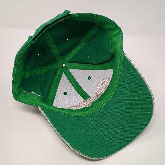 Cactus Ropes Strapback Hat Green One Size Solid Adjustable Embroidered - Picture 7 of 8